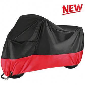 1Pc Motorcycle Cover Waterproof All Season Dustproof UV Protection Motorbike Cover Multiple Colors Motorcycle Accessories M-4XL Suitable For All Bicycles
