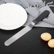 3pc Heavy-Duty Stainless Steel Cake Smoothing Spatula - Bạc - Xem 2