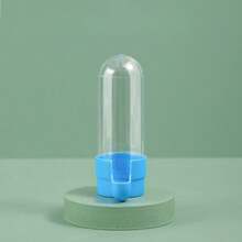 2 piezas Bebedero automático para pájaros, Fuente de agua para pájaros, Comedero y bebedero automático para loros, Adecuado para pájaros domésticos, loros, palomas, periquitos, Fácil instalación, Limpieza conveniente, Duradero, Tamaño: 90ml cada uno - Multicolor - Ver 3