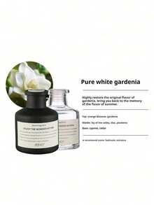 1 Set (1 Flasche Duftöl + 4 Stück Diffusor Stäbchen) Duftölset mit Diffusor ohne Flamme für lang anhaltenden Duft, geeignet für Schlafzimmer, Badezimmer, Wohnzimmer usw.