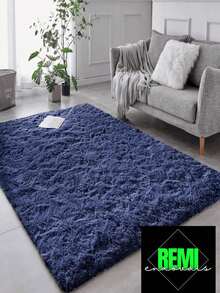 Luxury Shaggy Rug For Living Room Or Bedroom 2.00 X 1.40 - 深灰色 - 查看 4