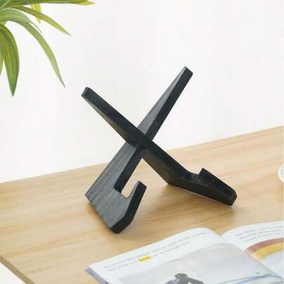 1pc Acrylic Recipe Rack, Restaurant Home Recipe Rack, Kitchen Menu Display Rack, Lazy Reading Rack, Storage Rack