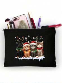 Borsa a tracolla con motivo carino a gatto, borsa leggera da viaggio, borsa multifunzionale a tracolla, zaino, regalo di compleanno per il ritorno a scuola, regalo ideale per insegnanti, idea regalo di ringraziamento, regalo di apprezzamento, borsa regalo, riutilizzabile, borsa per insegnanti, borsa per mamma, regalo ideale per damigelle, borsa per la scuola, grande capacità, leggera