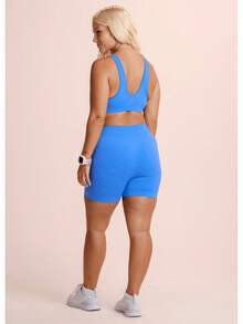 Lupo Original Bermuda Shorts Women's Fitness Leggings Attack Sport Running Gym Cycling Volleyball Workout Gymnastics Beach Tennis 71144 - 勒布朗藍 - 查看 5