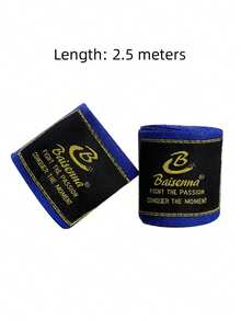 2pcs Non-Slip Boxing Hand Wraps: Breathable Sports Protective Gear, Provides Ultimate Comfort, Suitable For MMA And Other Sports, Boxing Protective Equipment, Muay Thai Hand Wraps, Punching Bag Hand Training, Martial Arts Binding Tape, Gym Essentials, Boxing Necessities - Multicolor - View 17