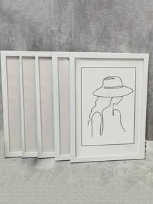 Kaufe 3, erhalte 2 gratis. 5/1 Stück Holzfotorahmen, klassischer Stil, A4 Papiergröße, geeignet für Wand- oder Tischaufstellung. Kann für Heimdekoration, Geburtstagsparty-Dekorationen, Souvenirgeschenke und als Präsentationsständer für Partyfavors verwendet werden.