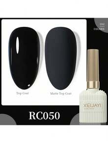XEIJAYI 1 Bottle 4-Season Gel Nail Polish, 102 Color Options, Suitable For Nail Decoration, Nail Art, DIY Nail Salon, Great Gift For Women - 黑色 - 查看 9