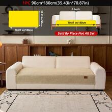 1 Tấm đệm ghế sofa thân thiện với thú cưng, thoáng khí, giống vải lanh, có nhãn chữ MD - Vỏ bọc ghế sofa hiện đại tối giản, chống trượt và có thể giặt bằng máy, dành cho ghế sofa mô-đun 1-4 chỗ ngồi, lý tưởng cho phòng khách, phòng ngủ, văn phòng, trang trí nhà cửa - Nhiều màu - Xem 31