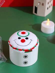 Microfiber Fingertip Towels - Modern Fade Resistant, Christmas-Themed Cartoon Santa, Tree, Snowflake Designs - Woven Microfiber, Round, Super Absorbent Drying Cloth For Kitchen And Bathroom, Holiday Gift Set