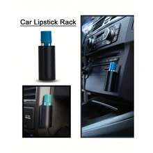 Flexible TPR Lip Balm Holder - Non-Slip Car Organizer For Makeup Storage, Soft Auto Accessories For Gloss Stick 1-Pack