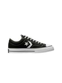 Converse Star Player 76 高级帆布 A01607C 黑色低帮男女休闲鞋 - 黑色 - 查看 1