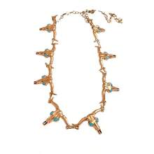 Party Belts To Give Women In Summer Personality-Bull Head - 金色 - 查看 2