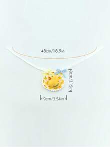 1 件小型/中型犬小鸭宠物印花头巾/围兜，3D 小黄鸭头巾/围兜 - 彩色 - 查看 10