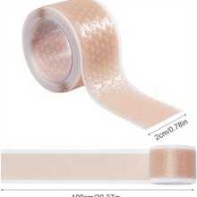 2 rouleaux de sangle de cheville transparente - douce et respirante, prévient les frottements et les ampoules aux pieds, mains et orteils