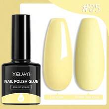 XEIJAYI 1 Color Spring Bright Macaroon Candy Nail Polish Gel Easter Limited Edition Nail Gel For Women - DIY Home Salon Nail Art - 黃色 - 查看 9