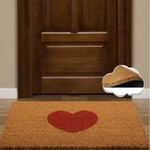 Thảm chùi chân bằng xơ dừa tự nhiên 40x60 cm với lớp lót PVC 100% chắc chắn – Bề mặt chải chống trơn trượt, giữ bụi bẩn – Độ dày 18-22 mm, bền chắc, sử dụng được cả trong nhà và ngoài trời. SẢN XUẤT TẠI THỔ NHĨ KỲ. - Màu đỏ tím - Xem 1