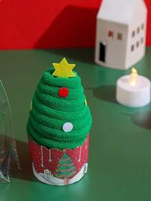 Microfiber Fingertip Towels - Modern Fade Resistant, Christmas-Themed Cartoon Santa, Tree, Snowflake Designs - Woven Microfiber, Round, Super Absorbent Drying Cloth For Kitchen And Bathroom, Holiday Gift Set