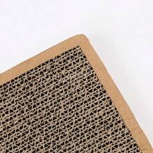 1 件剑麻猫抓板，瓦楞纸板猫抓板玩具，大号老鼠和鱼形带边缘，耐用防刮 - 彩色 - 查看 11