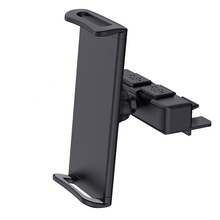 xnyocn Soporte para tableta y teléfono móvil en la ranura del CD del coche, soporte de navegación del reproductor de CD del coche de plástico ABS con rotación de 360°, disponible en múltiples modelos