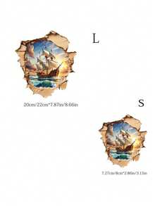 1 pièce/2 pièces/3 pièces Autocollants de transfert de chaleur représentant des paysages marins vibrants d'été, convenant pour le DIY sur Sweat-shirt à capuche, t-shirts, sweats, jeans, sacs à dos, sacs fourre-tout, taies d'oreiller et casquettes de baseball rétro. Autocollants en plastique lavables et durables pour l'artisanat et la décoration - faciles à repasser, cadeau parfait pour les artisans et les passionnés de DIY