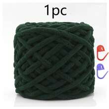 1pc 100g/1pc Chunky Knitting Yarn Set, Single Ply Soft & Skin-Friendly Autumn/Winter Yarn, Suitable For DIY Knitting Scarves, Bags, Slippers, Dolls, Blankets, Cushions - Multicolor - View 25
