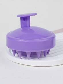 2/3 件头皮按摩器头发生长，男女成人，头皮清洗器洗发刷，硅胶发刷，头发按摩器头皮深层清洁去屑，头皮按摩工具。 - 彩色 - 查看 6