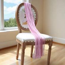 1 Piece Table Runner 75*300cm/29.5*118inch Tulle Boho Polyester Wedding Decor Romantic Multicolour Style Photography Props Wrinkle Resistant Dessert Cafe Christmas Thanksgiving And Mothers Day Family Everyday Afternoon Tea Setting Or Special Occasion