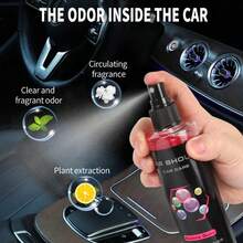 245 ml odświeżacz powietrza w sprayu do montażu w samochodzie, dyfuzor olejków eterycznych, nawilżacz powietrza, inteligentny zapach, lokomotywa, duża pojemność