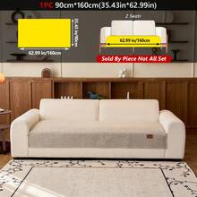 1 Tấm đệm ghế sofa thân thiện với thú cưng, thoáng khí, giống vải lanh, có nhãn chữ MD - Vỏ bọc ghế sofa hiện đại tối giản, chống trượt và có thể giặt bằng máy, dành cho ghế sofa mô-đun 1-4 chỗ ngồi, lý tưởng cho phòng khách, phòng ngủ, văn phòng, trang trí nhà cửa - Nhiều màu - Xem 14