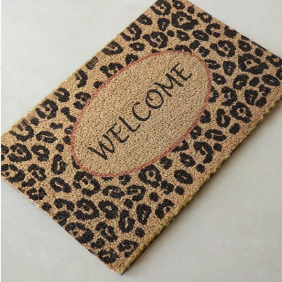 Thảm chùi chân bằng xơ dừa tự nhiên 40x60 cm với lớp lót PVC 100% chắc chắn – Bề mặt chải chống trơn trượt, giữ bụi bẩn – Độ dày 18-22 mm, bền chắc, sử dụng được cả trong nhà và ngoài trời. SẢN XUẤT TẠI THỔ NHĨ KỲ. - Hồng - Xem 1