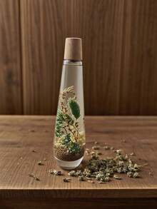 1 Bottle Of Premium Flameless Aroma Diffuser, Featuring Unique Scent From Plant Extracts, Contains Elegant Natural Plant Specimens, Innovative Dry Flower Technology, Ideal As A Gift, Home/Office Decor, Air Freshener, Aromatherapy, 140ml.