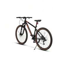 Bicicleta de montaña rígida Velors de 29 pulgadas, 21 velocidades, frenos de disco de 160 mm, horquilla de suspensión de 80 mm, bicicleta todoterreno para adultos (165-180 cm) - 85 % premontada