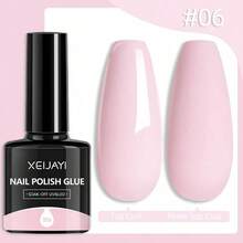 XEIJAYI 1 Pink Color Spring Bright Macaroon Candy Shine Finish Nail Polish Gel Easter Limited Edition Nail Gel For Women - Diy Home Salon Nail Art Gift For Women Nails - 淺粉色 - 查看 9