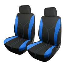 通用尺寸涤纶汽车座椅套套装，兼容安全气囊，女士汽车配件，全新设计，全套汽车座椅套，汽车配件