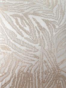 1 pieza Funda de cojín decorativa dorada, patrón geométrico jacquard, decoración de otoño, decoración de otoño, decoración de habitación