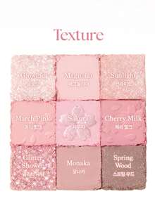 Dasique Eyeshadow Palette, High Pigmentation, Long-Lasting, Easy To Apply, Smooth, Vegan, Cruelty-Free, Suitable As Christmas Gift, Charming Rose Girl Style, Back To School, Wedding Bride, Summer, Valentine's Day, Vacation - 26 Romantic Blossom - 查看 7