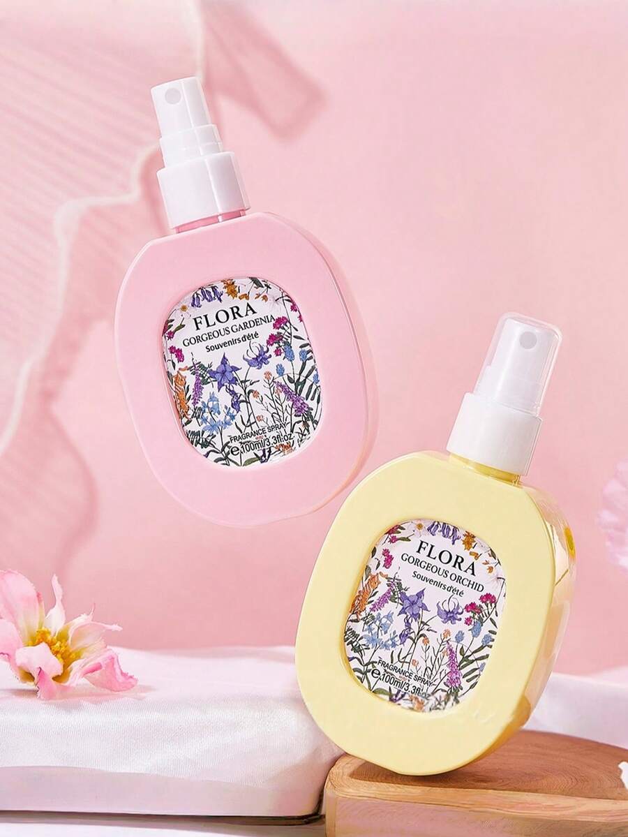 Premium brasilianische Blumenduft-Kollektion, natürlicher Aromatherapie-Stoff- & Kleidungserfrischer, langanhaltender Sommer-Gardenie-Jasmin-Orchideen-Ozeanhauch-Raumspray, feuerloses Reediffuser-Alternative mit ätherischen Ölvorteilen