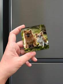 1/3/5pcs Custom Fridge Magnets – Perfect For Weddings, Valentine's Day, Warm Home Decor Gifts For Family,Personalized Photo Customization! DIY Fridge Magnets, Stickers & Photo Paper – Ideal Wedding & Valentine's Gifts, Decorate Home With Heartfelt Warmth,Photo Customization For Unique Romance! DIY Fridge Magnets,Christmas Gift,Personalized Photo Magnet To Memorialize Vacations, Save The Date, Graduations, Occasion And Photo Gifts