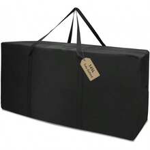 Bolsa de Almacenamiento 2 Unidad, Duffle Bag para Mudanza, Caja con Cremallera y Asas Reforzadas, para Ropa, Juguetes, Colchas y Sábanas - 145 litros - Ver 12