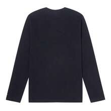 Columbia Men's Round Neck Long Sleeve T-Shirt, Soft & Comfortable, Black, Street, Sports, Running, Commute, Casual Wear XE9365