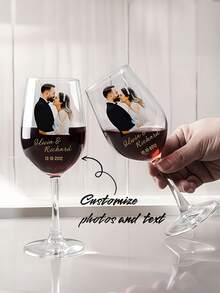 Handwritten Vinyl Lettering, Glass Decal, Personalised Wedding Decor, Bridesmaid Proposal Vinyl Stickers, Gift Box Name Decal, Calligraphy - Multicolor - View 2