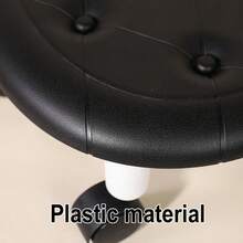 1 COFIT Sliding Low Stool On Wheels - Stylish And Durable Plastic Footstool, Available In White/Dark Blue/Black - Perfect For Entryways And Bathrooms, Perfect For Shoe Changing And Storage, Small Bathroom Stools - Màu xanh lam - Xem 9