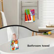 1 set/2 buc/100 buc lavete de bucătărie și lavete imprimate cu oameni de zăpadă, potrivite pentru decorarea interioară în restaurante, bucătării și băi, decorarea petrecerilor, cadouri de festival și pot fi oferite și ca cadouri de Crăciun.