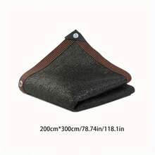 1pc Black Anti-UV HDPE Sunshade Net Garden Succulent Plant Shading Net Outdoor Sun Shade Net