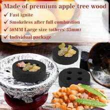 50MM Incense Charcoal Briquettes 20PCS Charcoal Tablets Incense Burner Charcoal Burning Discs Resin Burner Grilling Quick Light  Charcoal Instant Fire Coals Supplies