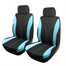 通用尺寸涤纶汽车座椅套套装，兼容安全气囊，女士汽车配件，全新设计，全套汽车座椅套，汽车配件