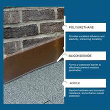 100g Crack Repair Adhesive, Home Use Floor Wall Crack Filler Sealant Waterproof Coating Glue