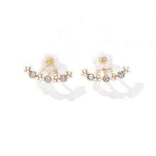 A Pair Hypoallergenic Daisy Rose Gold Studs, Sensitive- Bridesmaid Gift For Spring Weddings, Nickel-Free Design
