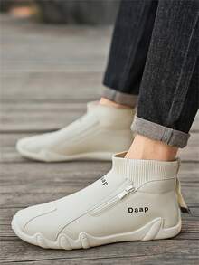 Neue Herren Lässig Sportschuhe, Lederoberfläche mit wasserdichtem Design, flache rutschfeste Sohle, geeignet für verschiedene Anlässe, modischer Lässig Stil