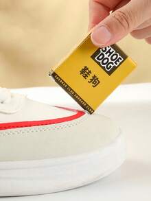 Suede Leather Rubber Eraser, For Shoe Cleaning, Removing Scuff Marks On Lacquered Or Mesh Sports Shoes, Dry Cleaning, Stain Removal, Polishing, Suitable For Suede, Nubuck, Velvet, Sneakers, Leather Shoes